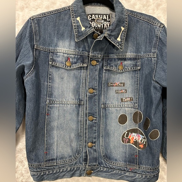 Casual Country Outfitters Women’s Small Blue Denim Jacket - Picture 11 of 11